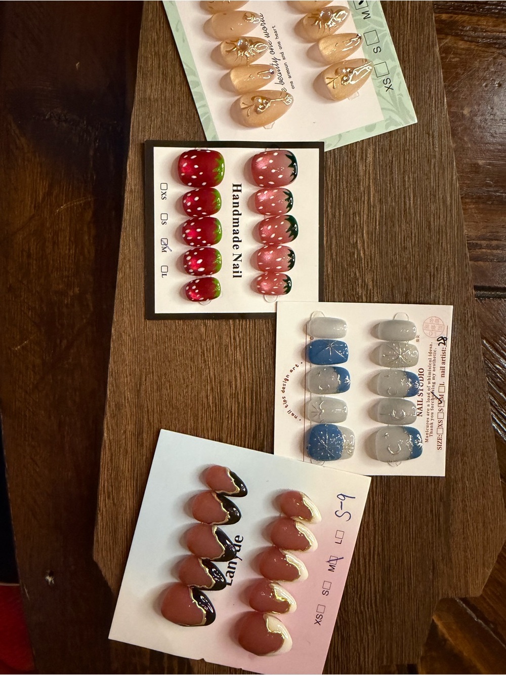 Nail bundle of 4 @lotuswing